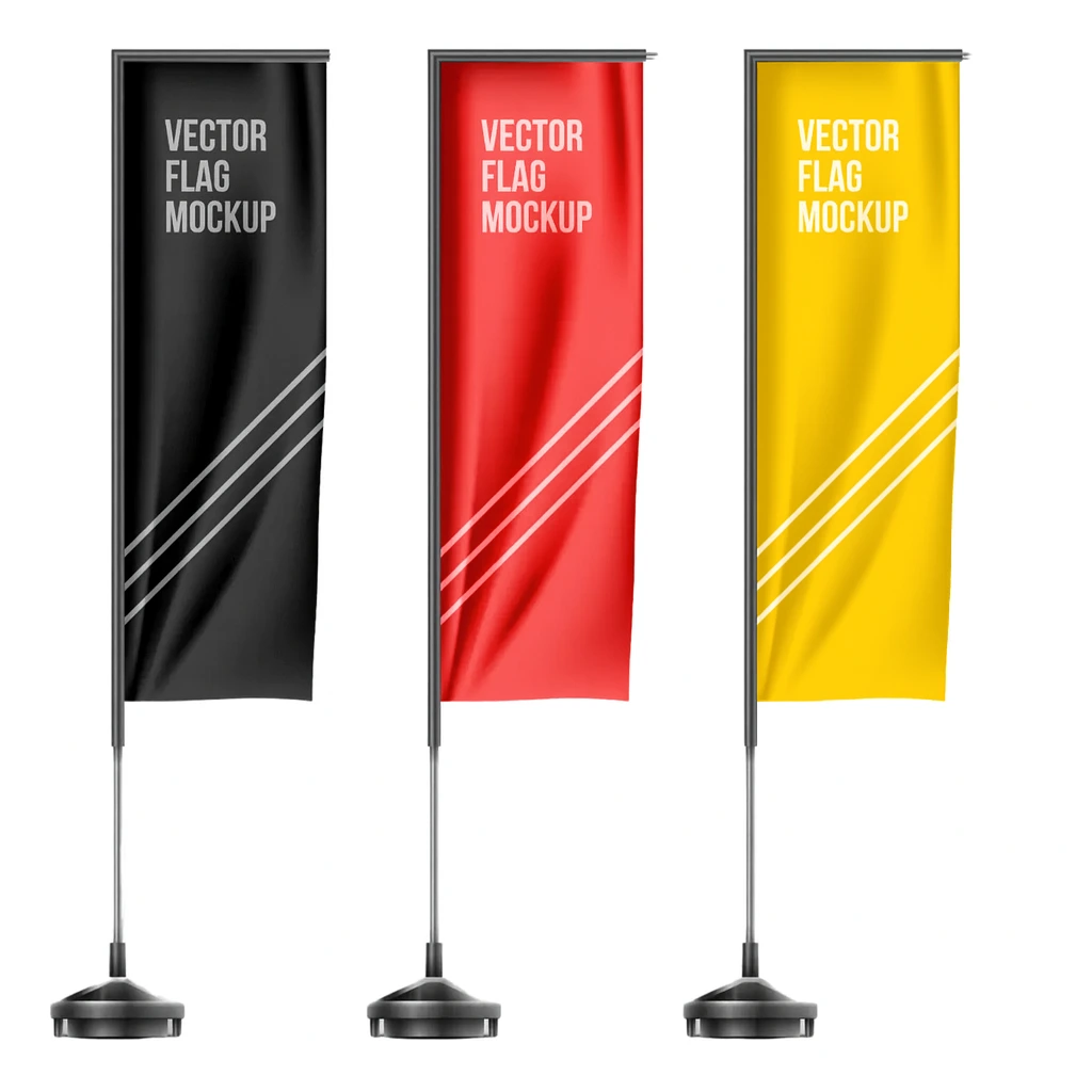 Custom Rectangular Flags for Events | High-Quality Flag Printing in the ...